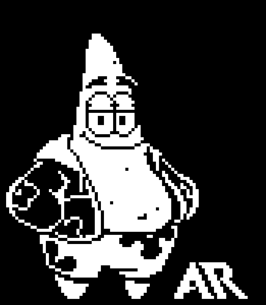 ArchieTheRacc's tweet photo. Decided to remake a sprite from a classic au #pixelart #spongetale #spongebob #undertale https://t.co/KkEwCGIVeL