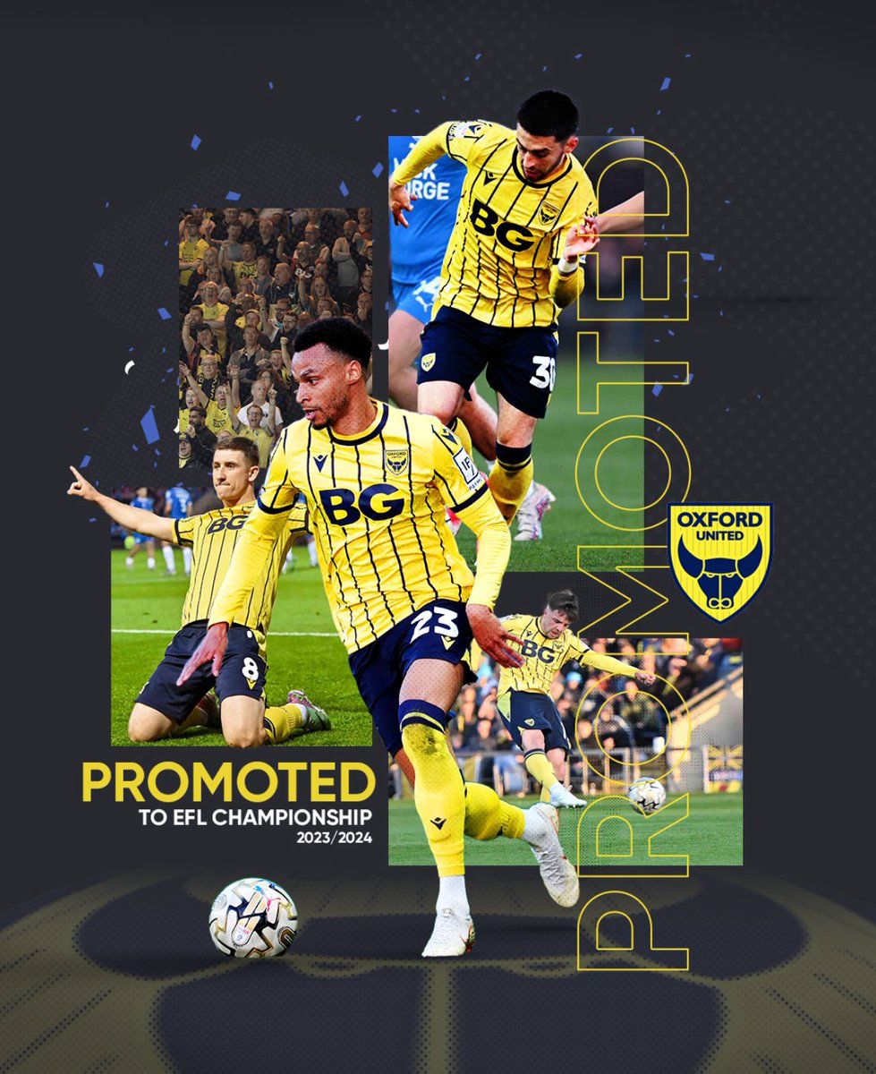 Promoted to the Championship! Congratulations, @OUFCOfficial 👏