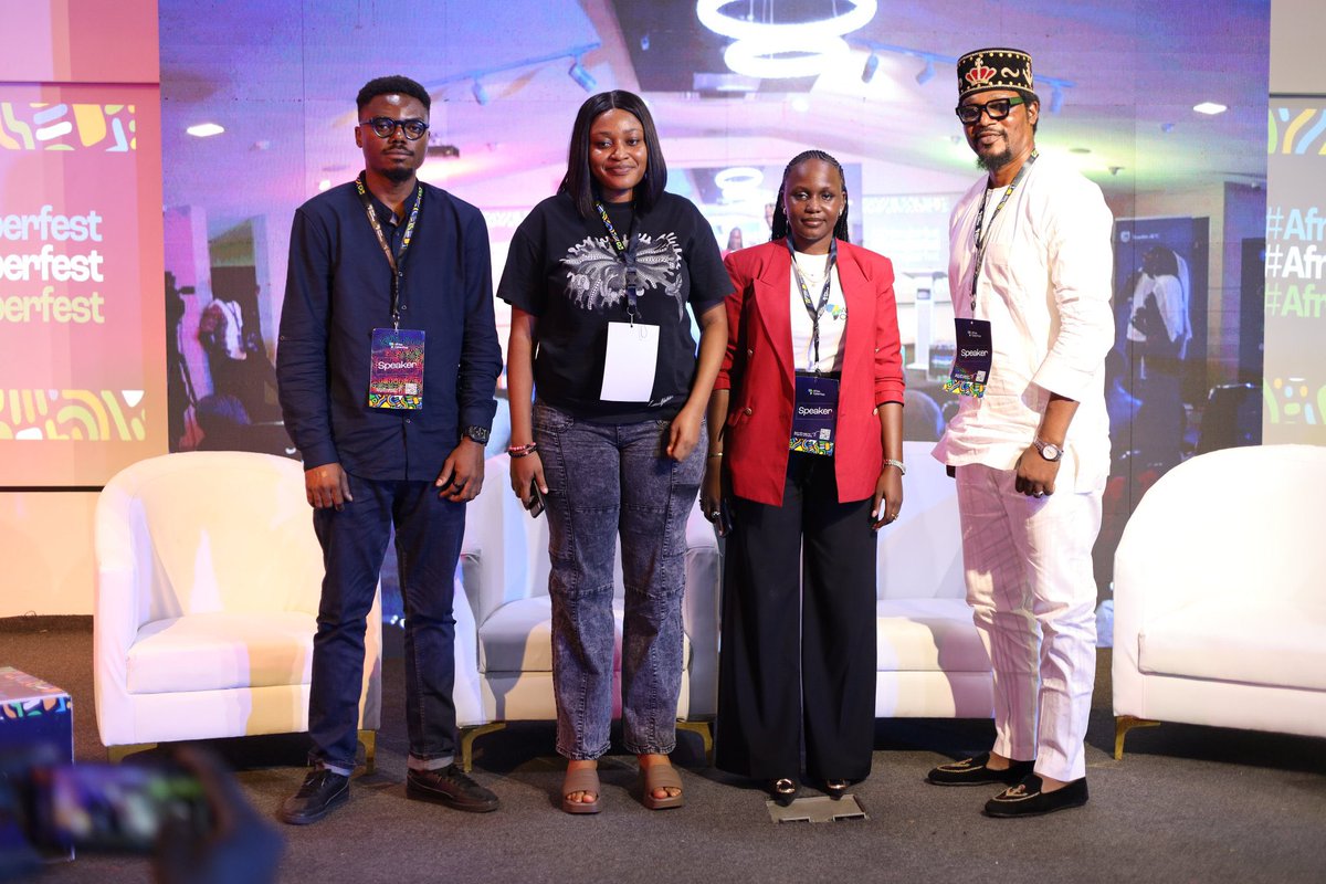 Hosting a session at the #AfricaCyberFest was one amazing event. Even better was sitting and speaking with the #cybersecurity senior men and mentors. @akintunero @CyberSecFalcon and @OnijeC (by extension). Thank youuuuu!!! I’m honored 🤲🏾 @africacyberfest