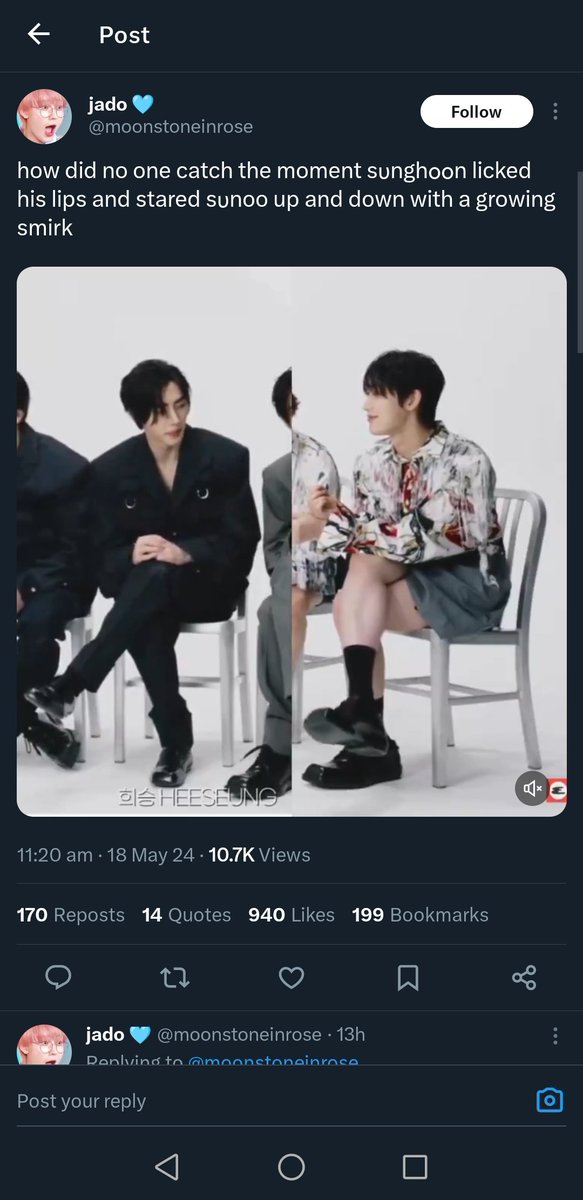 notsanne8's tweet photo. These fans never learned. When will you ever understand that statement like this are never ok? U call your self a fan, with mindset like this? Please respect sunghoon, sunoo and all artists. They are performers and not some kind of objects in your dirty imaginations.
#ENHYPEN https://t.co/aNxr4zG9wU