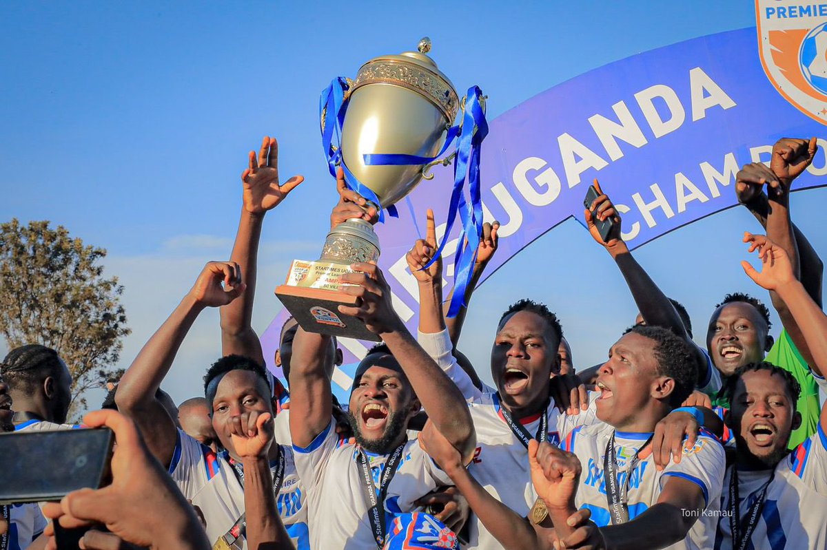 Thank you God for making it possible, we are the @UPL season 2023/24 champions…well done boys 🔵#TheJogoos || #StarTimesUPL