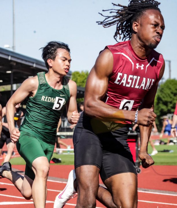 Kahielbrown's tweet photo. Finished off my senior year strong in track. Couldn’t have asked for a better staff or group of teammates🐺

100m: 11.16
200m: 22.90
4x1: 42.09 (school record‼️) https://t.co/AqxJKblNQg