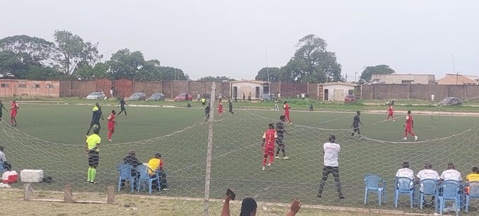 Full Time At Tema.🔴⚪️🟡
Nania FC 2️⃣-0️⃣ Okwawu United
#Division1League #AsaaseAban