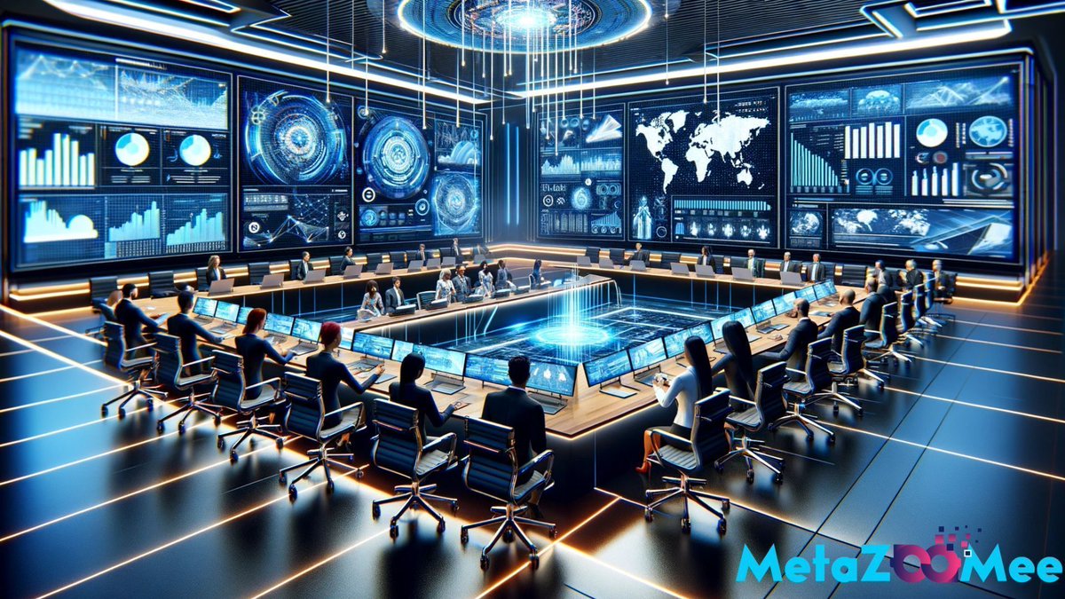 💼 Elevate your meetings in #MetaZooMee's Virtual Conference Rooms! Collaborate and network in high-tech digital spaces, seamlessly connecting professionals worldwide. Business interaction reimagined in the metaverse! 🤝 #MetaBusiness #VirtualMeetings #MetaZooMee $MZM