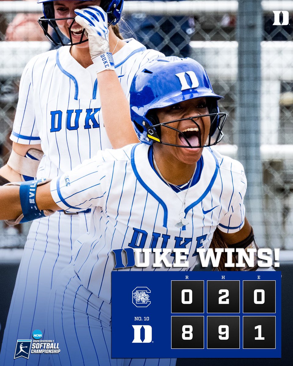 DUKE DOMINATES 😈 We’ve now reached 49 wins, the most in a single season and advance on to our fourth-straight Regional Final! 🔥