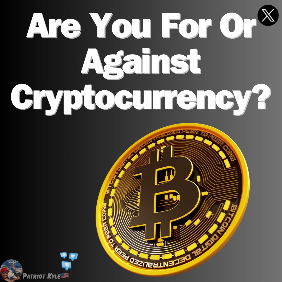 Are you for or against cryptocurrency?