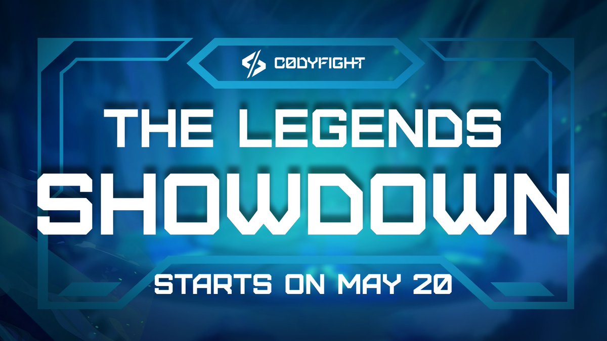 🪖 Get ready for the Legends Showdown in 2 days! Fierce Codyfighters, the galactic battle awaits. In just 2 days, the epic showdown begins, where legends will be born! The entire $100,000 $CTOK prize pool is reserved for the best. Prepare yourself: codyfight.com/play/