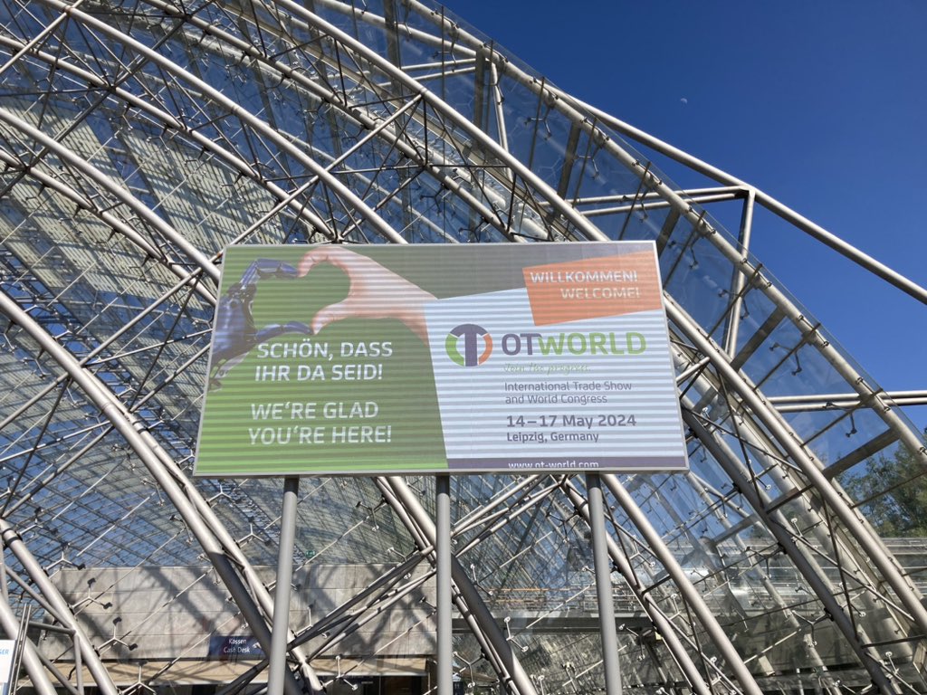 Heading home after a great time at #OTWorld in Leipzig. Great to catch up with people and see the progress being made in the field. Looking forward to #ISPO2025 in Stockholm