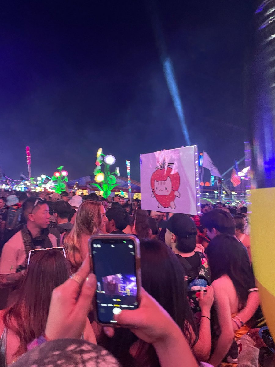 BASI L CAT SPOTTED AT EDC ???