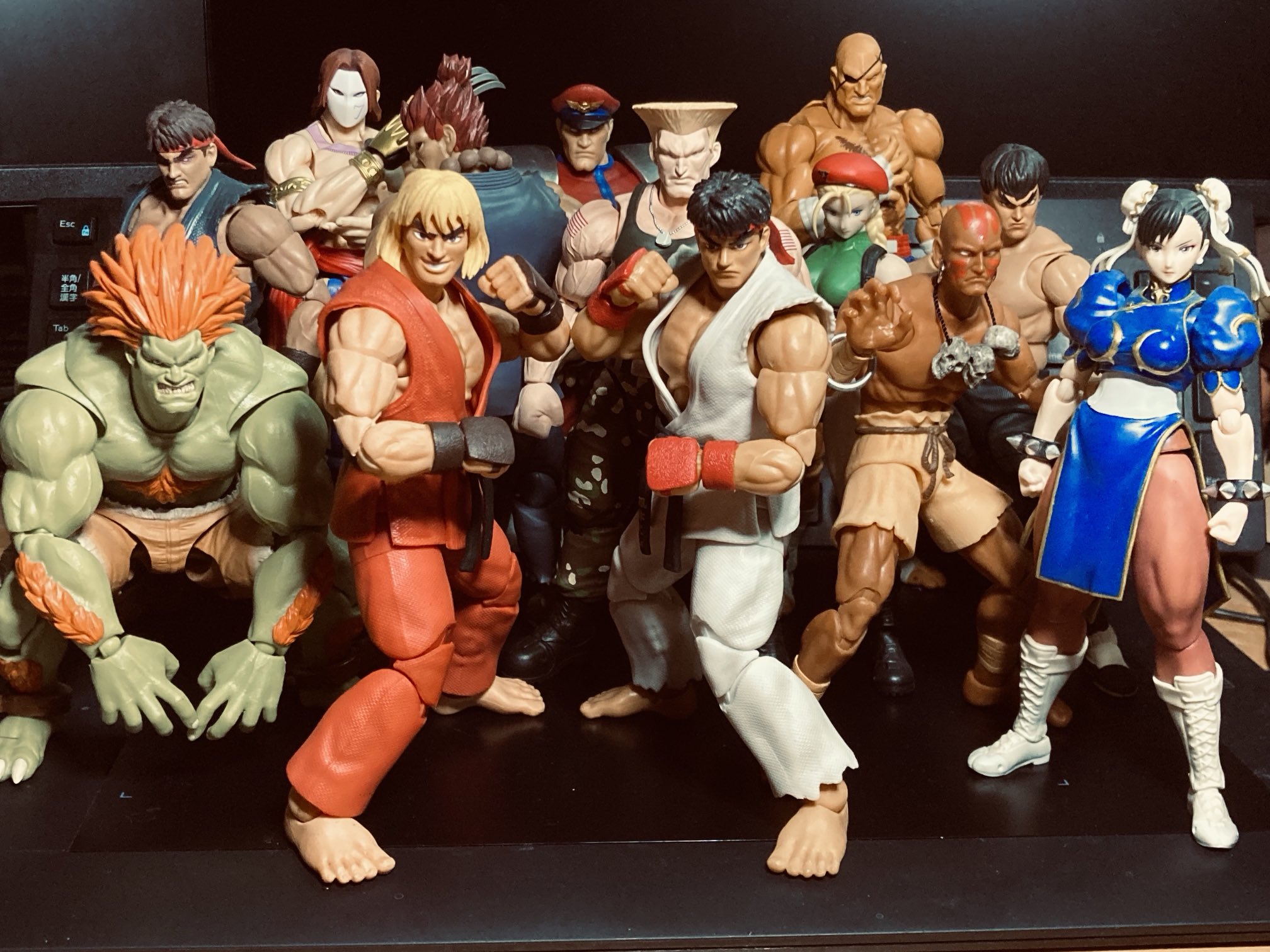 ストリートファイター フィギュア SOTA TOYS サガット 春麗 ガイル ストリートファイター フィギュア SOTA TOYS サガット 春麗