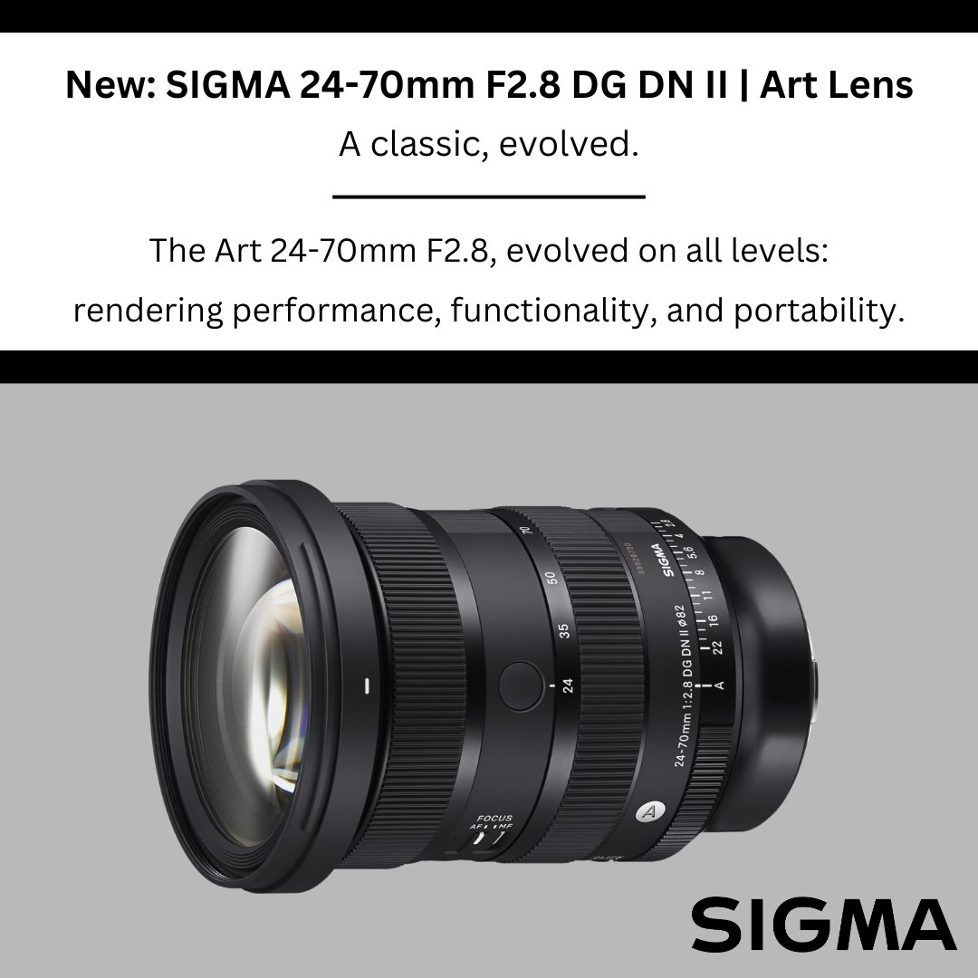 New SIGMA Art 24-70mm F/2.8 Lens: A classic, evolved.

Learn more: blog.bergencountycamera.com/2024/05/new-si…

#bergencountycamera #shopsmallbusiness #shopsmall #photography #sigmalens #sigmaart #sigmaphoto #sigma35mmart #sigmalenses