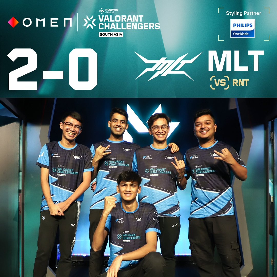 #mltesports_ Sports DOMINATES! 🔥 Unstoppable performance takes down #revenantesports in Match 2 of the OMEN VALORANT Challengers South Asia Cup 2 LAN FINAL ⚡✨ Join us tomorrow at Vegas Mall, Dwarka Free For All 📅:19th May 2024 🏆Prizepool INR 1 Crore + #VCSA2024 #vcsa