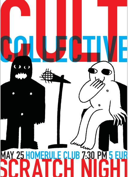 Kilkenny, this one's for you!

Every month we host a Scratch Night where artists of all disciplines get together and try out their material on an audience. This month we'll be in the Home Rule Club from 7.30pm. See you there!

#kilkenny #kilkennyartists #kilkennythingstodo