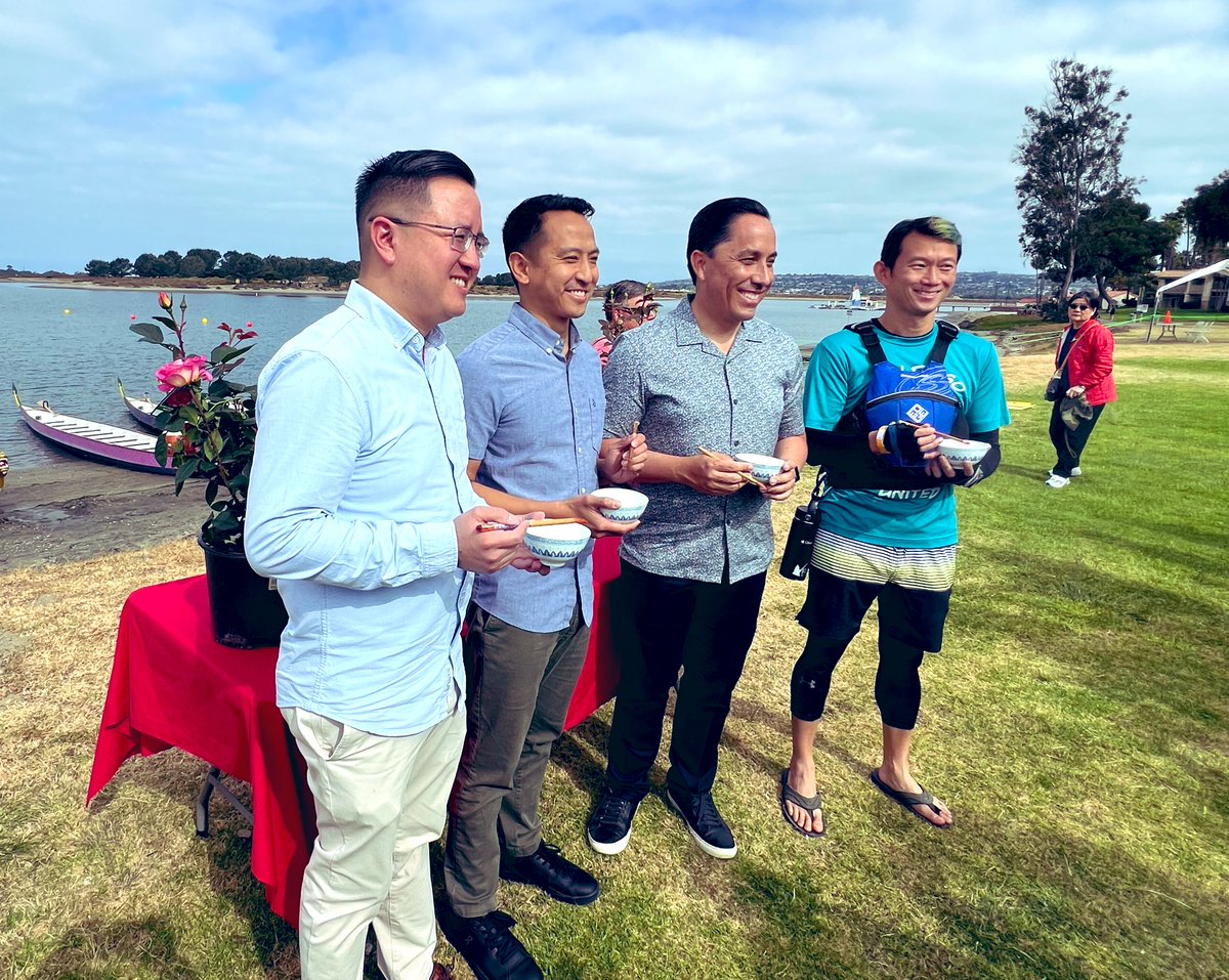 The annual Dragon Boat Festival is today! This event shows the spirit and unity of our #AAPI community. Great to see the boat races, performances, and everyone enjoying Pan-Asian food. Proud to celebrate and support our incredible community. #ForAllofUs