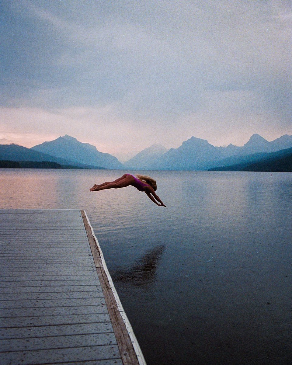 Glacier National Park on 35mm film