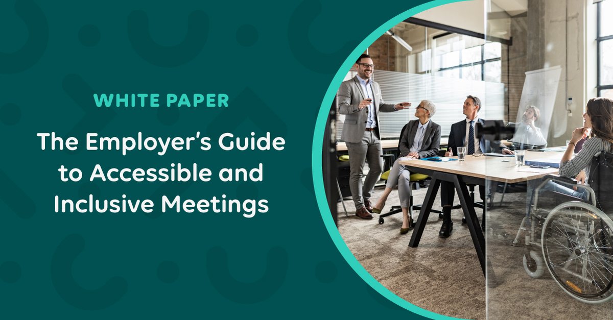 Discover how you can create a welcoming environment for all employees with our guide on accessible and inclusive meetings. From practical tips to best practices, ensure everyone has a seat at the table. ukg.inc/44KJrhF #WeAreUKG #GlobalAccessibilityAwarenessDay