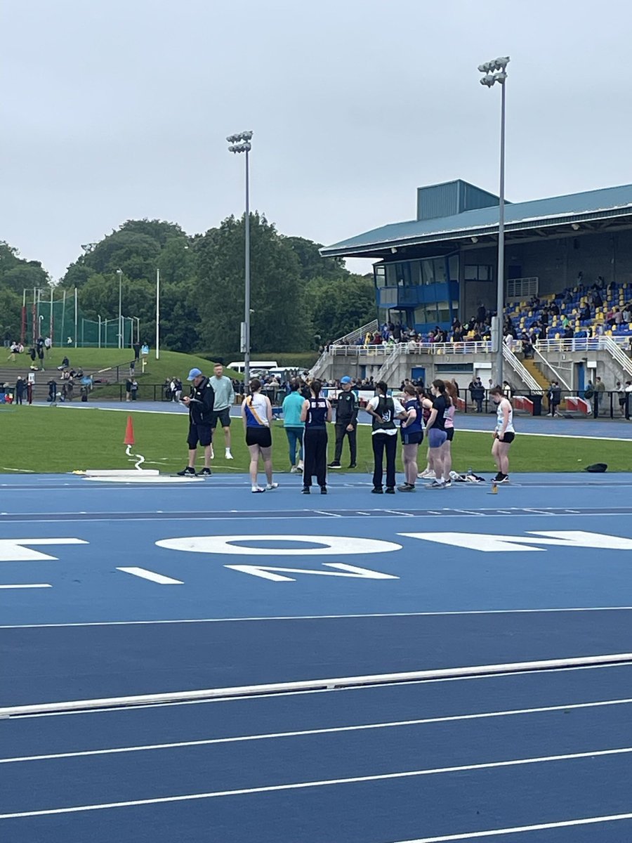 Huge congratulations also to Selina who finished 5th in the shot putt throwing a PB of 7.43m. Great work by all @stpaulsg students involved today