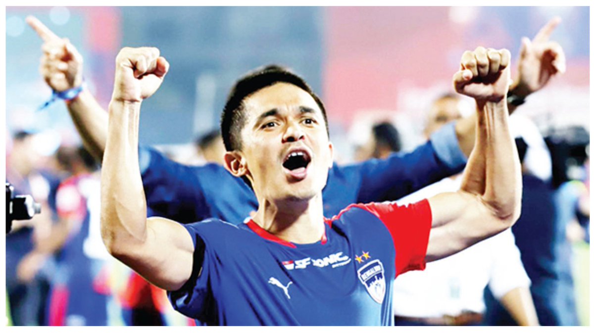 Sunil Chhetri: A legend of Indian football inspiring generations Sunil Chhetri’s contributions extend beyond his on-field performance. His influence has helped increase the sport’s popularity in a cricket-dominated nation. heraldgoa.in/Cafe/Sunil-Chh…