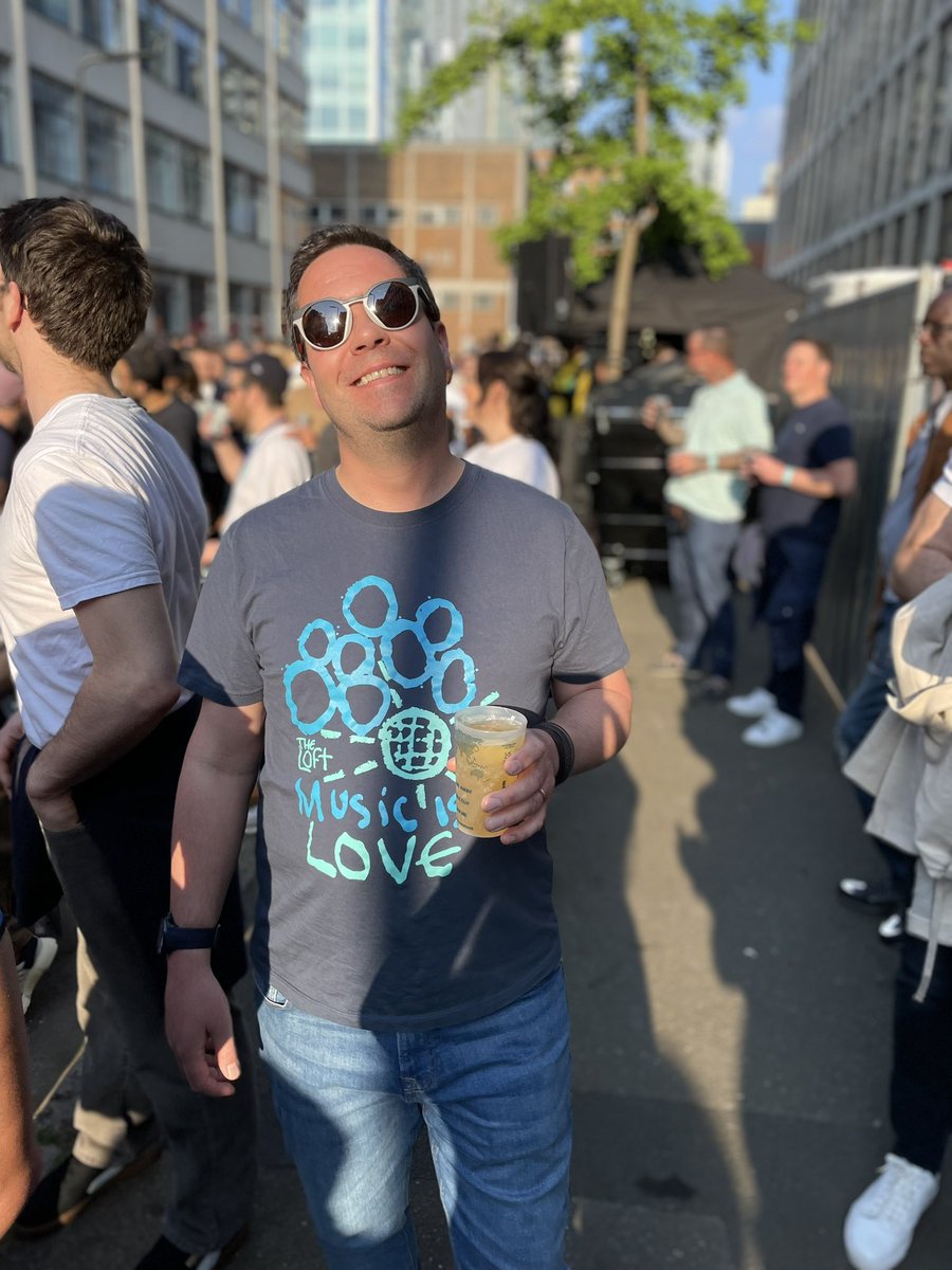 @weare1of100 Theo Parrish street party - first outing for t shirt