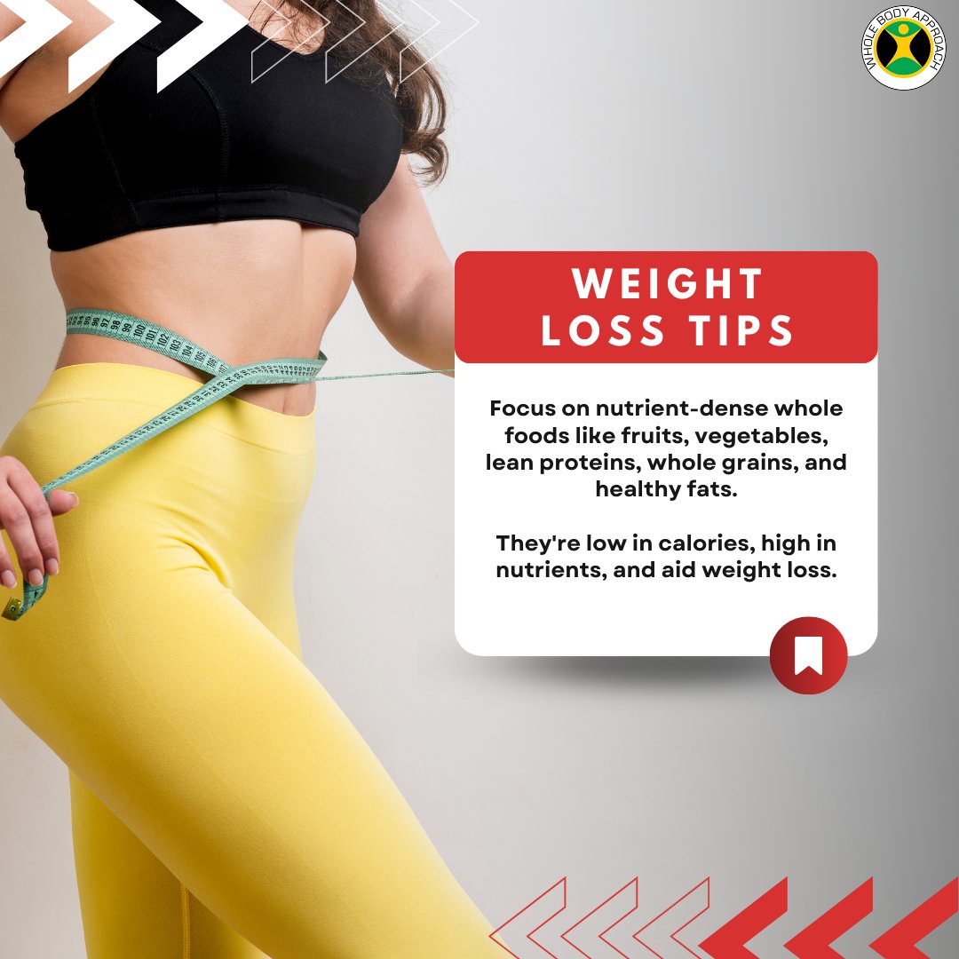 🍎🥑 Unlock Your Weight Loss Potential: Transform your approach by embracing nutrient-dense whole foods like vibrant fruits, crisp vegetables, lean proteins, hearty whole grains, and nourishing healthy fats. #WeightLossTips #NutrientDenseFoods #HealthyChoices #WholeFoods