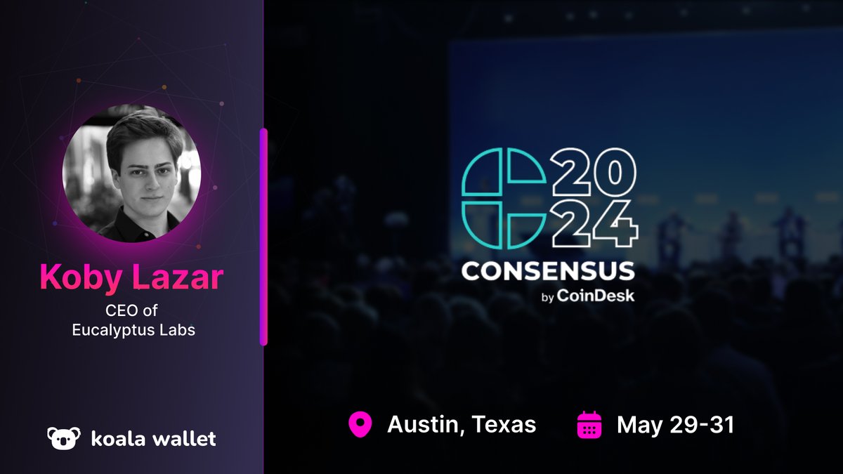 🐨 #KoalaWallet is gearing up for #Consensus2024! 🚀 The crypto event of the year! Who is ready to connect?