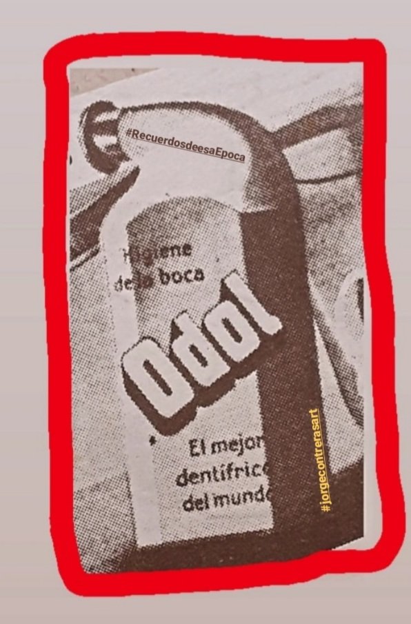 Vamos a refrescar la memoria de aquella época, con este antiguo producto de envase original, llamado 'ODOL' inventado en año 1891 para la salud bucal cuyo lema era, ' El Dentrifico del Mundo Elegante' #RecuerdosdeesaEpoca #objetoinolvidables #caracas #odol #saludbucal