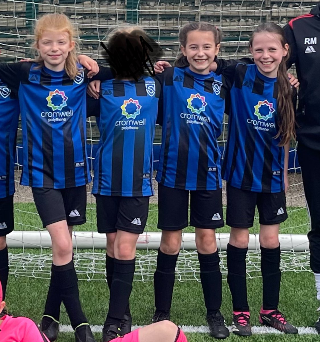 An incredible win for the girls this morning after going behind twice 💪🏼 A stunning first season for the u10s with so many great wins ⚽️ A goal each today for A and M from our @RiddingsJnr contingency! #proudcoach #pride