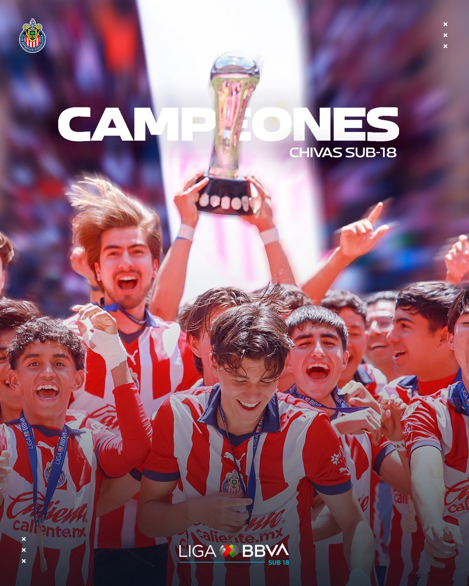 Sub-18 | CAMPEONES 🐐🏆

<a href="/Chivas/">CHIVAS</a>, monarca del Clausura 2024