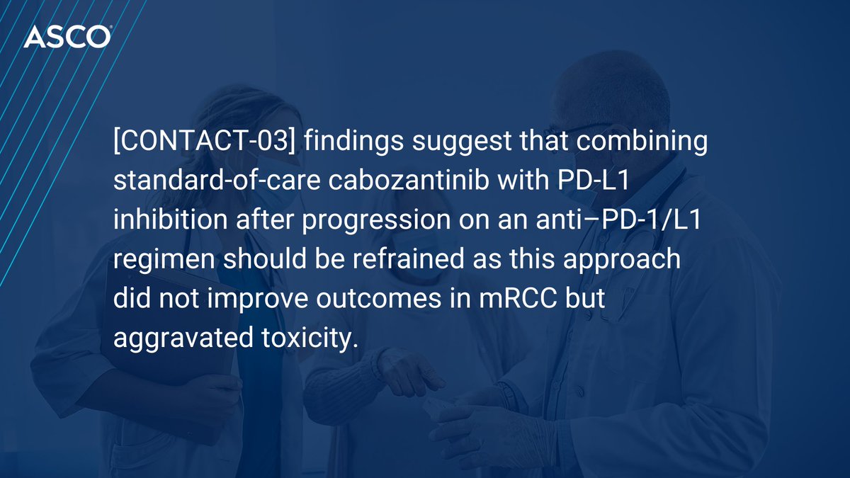 For #ASCODailyNews, @DrChoueiri, @NazliDizman, @MarcMachaalani & @yekeduz_emre examine recent/ongoing research efforts exploring IO rechallenge after prior ICI exposure to understand its potential in #mRCC: brnw.ch/21wJUtq #GUCSM