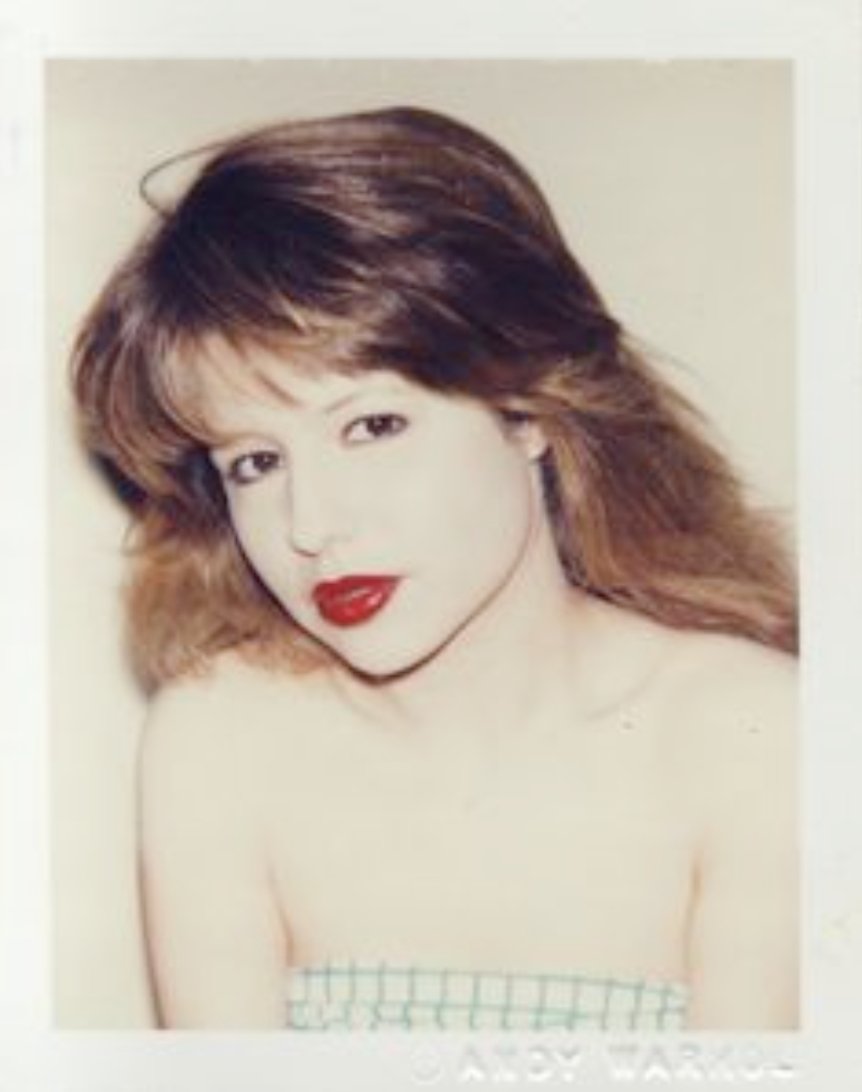 Pia Zadora by Andy Warhol (1980)