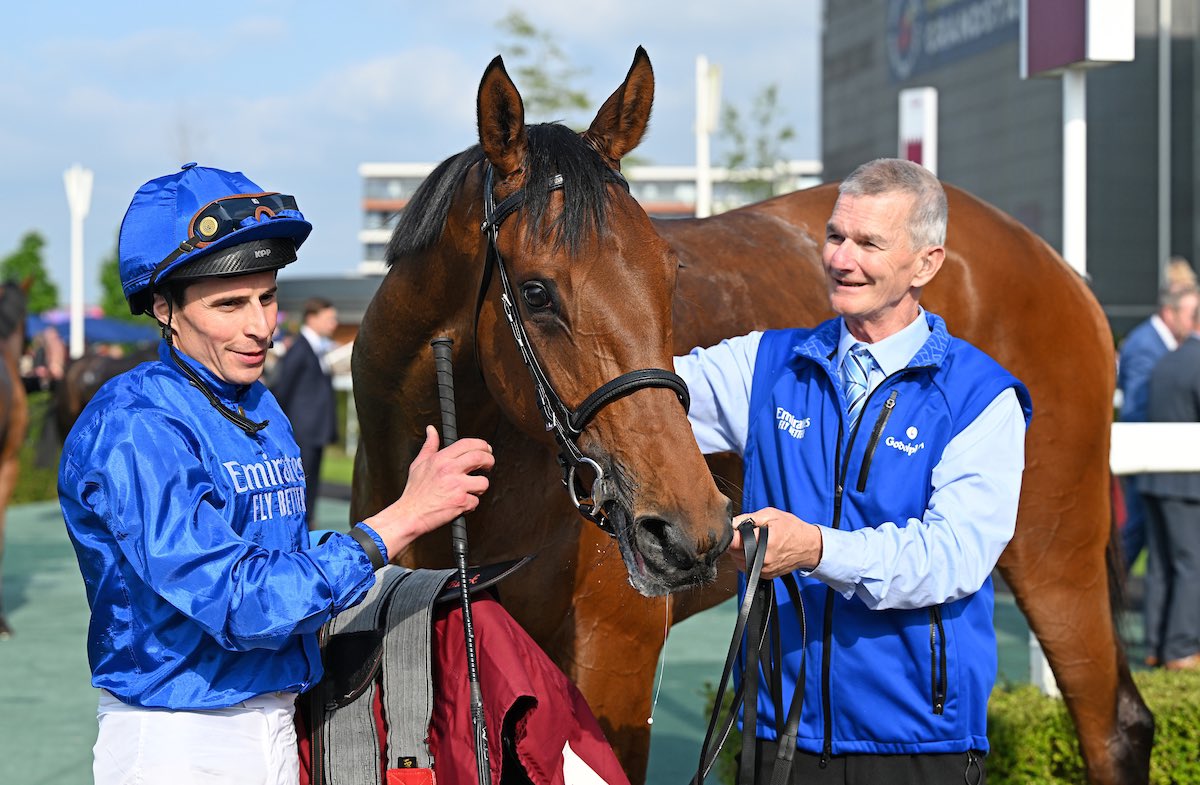 Charlie Appleby trainee Diamond Rain, partnered by William Buick, enhanced her reputation in the royal blue silks of Godolphin by taking the step up to Listed class in her stride in the closing Haras De Bouquetot Fillies' Trial Stakes at Newbury.