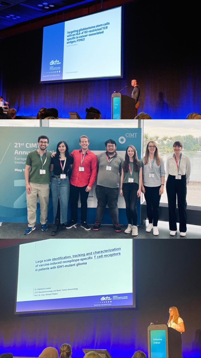 Platten lab is thrilled to attend 2024 CIMT conference 👏 And honored to showcase how we identified glioma-reactive TCRs and endeavored to push forward TCR-T cell therapy against glioblastoma!