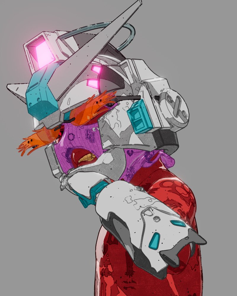 BoxemChe's tweet image. Double 🤖 I wonder how he&apos;ll evolve @_KidEight #evolutions