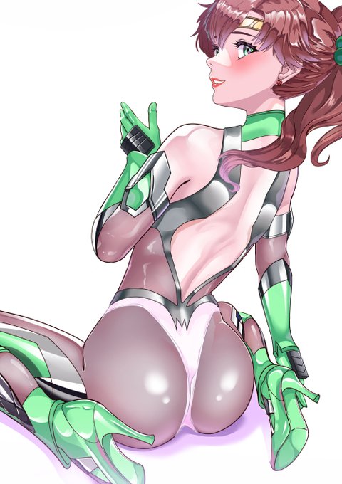 おはようございます❤(#^.^#)
まこちゃん❤なにげに背中からお尻で誘惑❣❣
#セーラー対魔忍 
#セーラージュピター 