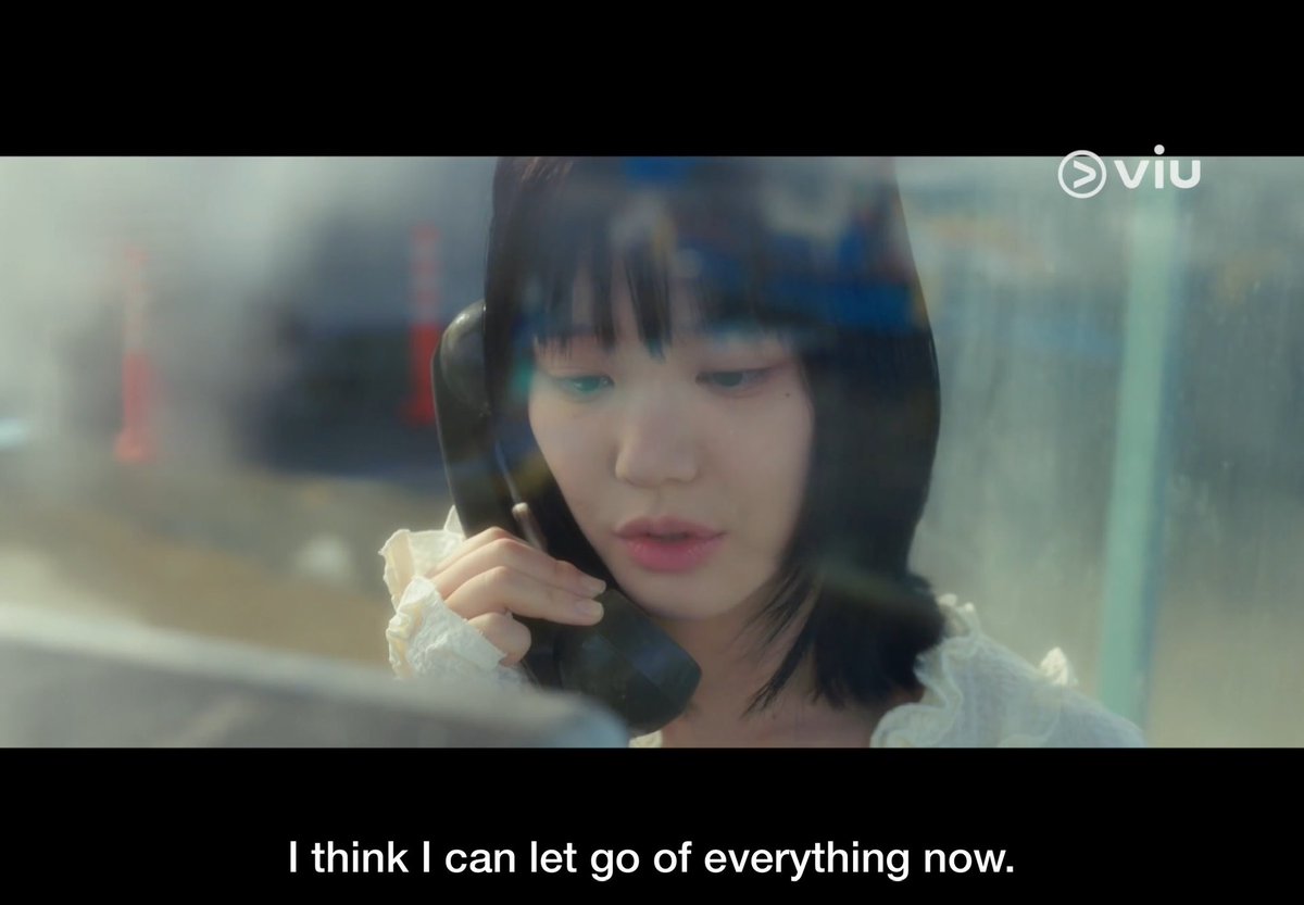 krystal_anne88's tweet photo. Mone’s mom died peacefully in her sleep. And she called Hanna finally after 10 years to inform her about it &amp; to say her goodbye. So now Dohyuk &amp; Hanna is busy trying to find her. Up until the very last minutes of this drama… her life is so dramatic! 😭 #7Escape https://t.co/yPxWB6AWI8