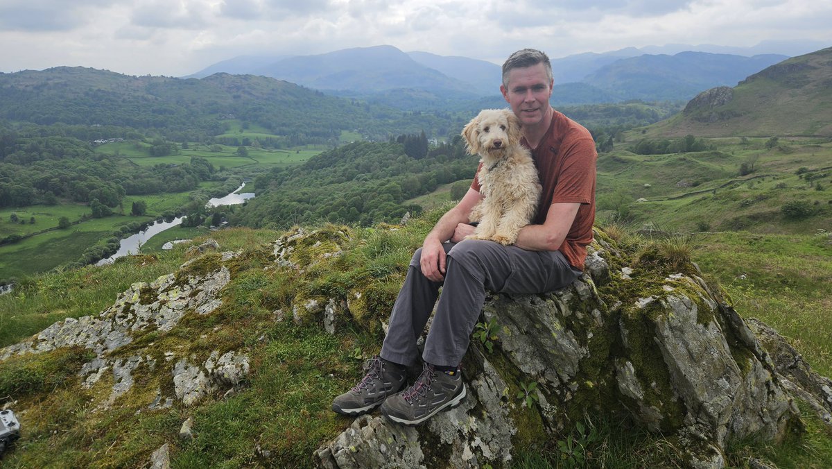 Another one from yesterday. Just me and the Fergmeister 🐶🐾❤️