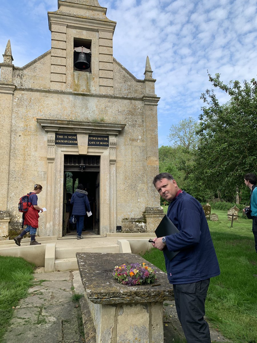 Pilgrims Little Gidding bound to find the beauty of holiness and remembering the life of Nicholas Ferrar.