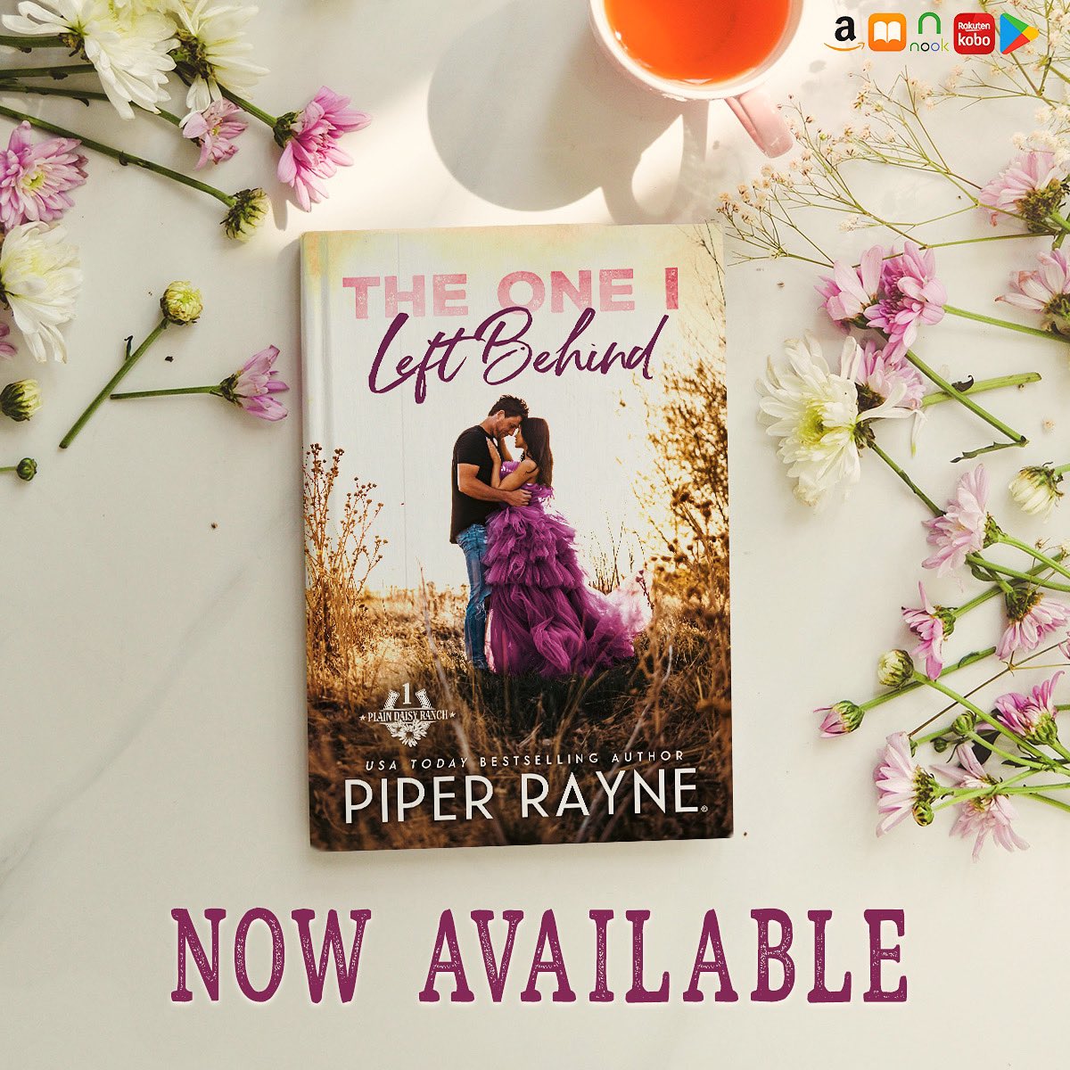 The One I Left Behind by @PiperRayneRocks is now LIVE! Download today on Amazon, Apple Books, Barnes & Noble, Google Play, and Kobo!  books2read.com/toilb #piperrayne #plaindaisyranch #smalltownromance #ranchromance #secondchanceromance #valentineprlm @valentine_pr_