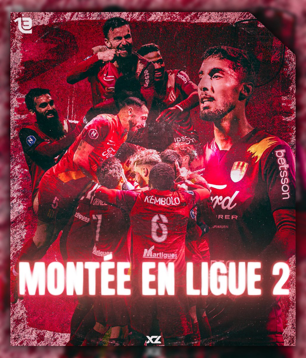 treize013's tweet photo. 😍 C'EST INCROYABLE, C'EST HISTORIQUE, le FC Martigues écrit une nouvelle page de son histoire en accédant à la Ligue 2, 22 ans après. 🤩

🎉 Félicitations aux joueurs et au staff pour cette saison mémorable. Vivement la saison prochaine en Ligue 2 ! ❤️💛 https://t.co/i2jdZAjivb