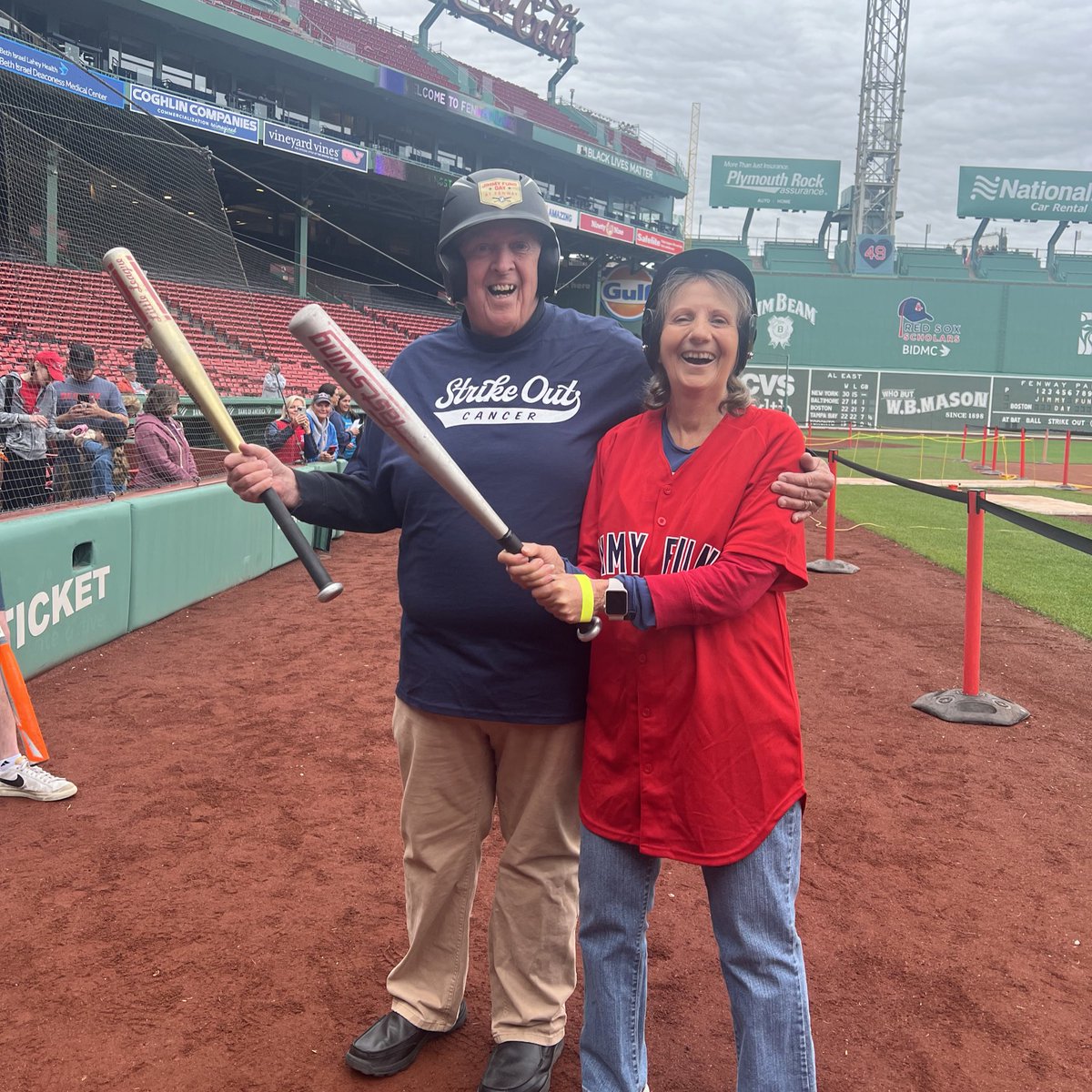 Our participants hit it out of the park at this year’s Jimmy Fund Day at Fenway! ⚾️❤️ Thank you to all supporters who helped strike out cancer for @DanaFarber patients and their families!