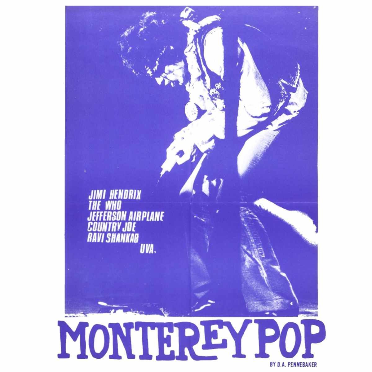 Hendrix! The Who! Otis Redding! Janis Joplin & More! Our final showing of D.A. Pennebaker's classic concert film MONTEREY POP (1968) in 35mm starts tonight, Saturday May 18th, at midnight! Tickets available at the theater and online: buff.ly/3WOoHDB