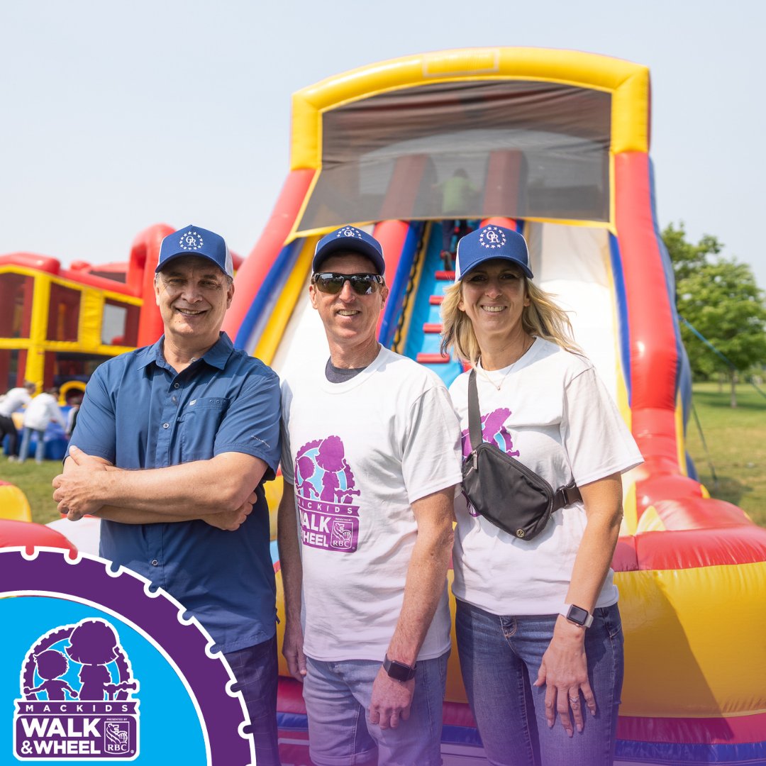 Get ready for a bouncing good time at the MacKids Walk & Wheel Inflatable Fun Zone, sponsored by Old Republic! 🌟🎈 Thank you, Old Republic, for supporting children's health and fostering joy. See you there!