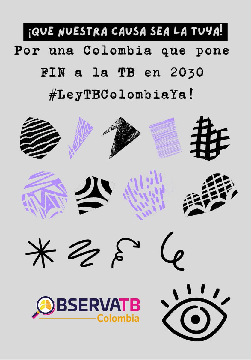 Let's support #Colombia's fight against #Tuberculosis and its comorbidities, including #HIV, #diabetes, and its social inequities. It's time for #LeyTBColombiaYA! #EndTB @DrTedros @WHO @StopTB @pahowho @UNAIDS @AHFLatamyCaribe @OIMSuramerica @PARLASUR @GFadvocates @w4_gf