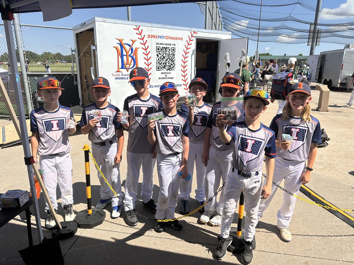 Showing out for the best of the Midwest!! Lots of Hits today but the Midwest Rebels took home the O'Fallon Hoots tickets this weekend! Don’t miss today’s show with all the action ⚾️ >> youtube.com/c/youthbasebal…
