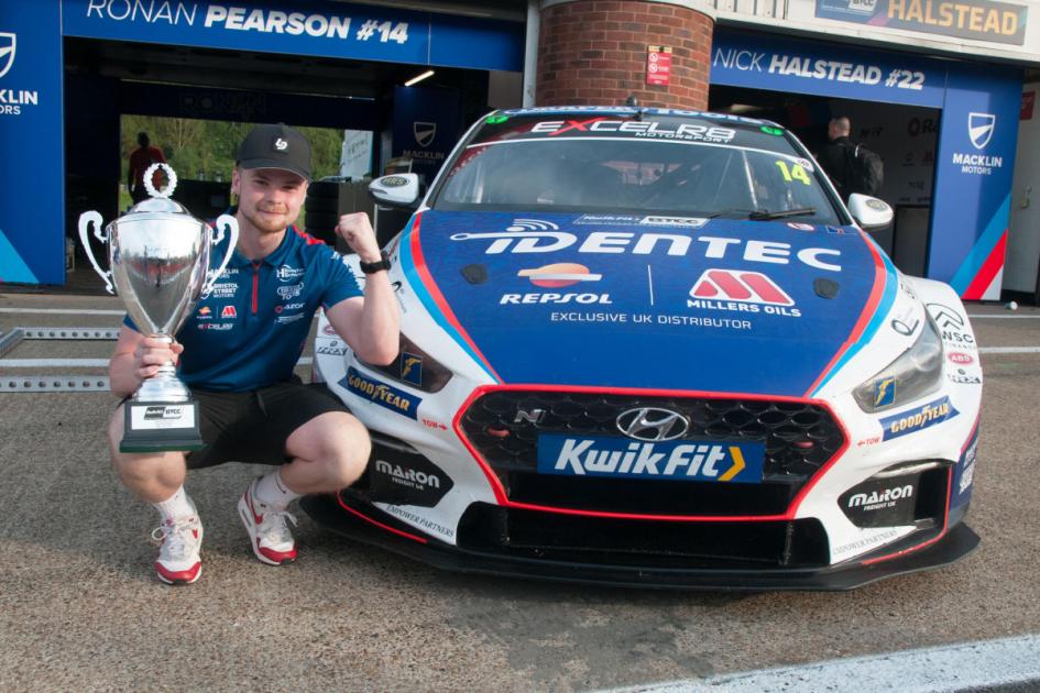 Kelty's Ronan Pearson won his first BTCC race at Brands Hatch earlier this month. dlvr.it/T74K9j 🔗 Link below