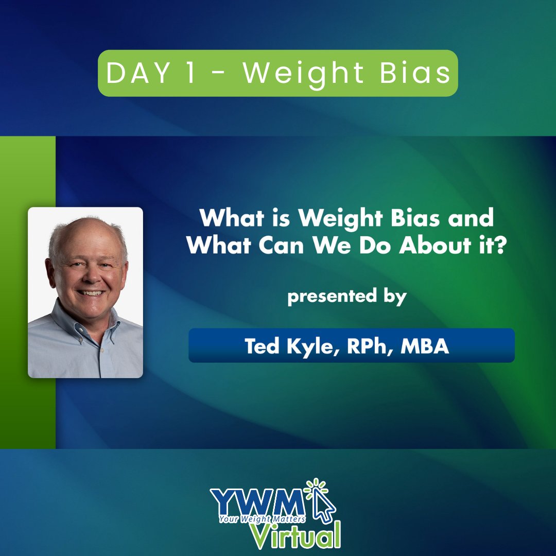 What is Weight Bias and What Can We Do About it?

Ted Kyle, RPh, MBA examines the origins, consequences, and solutions to weight bias in various aspects of life. 

ywmconvention.com/ywm-virtual/re…

#YourWeightMattersVirtual