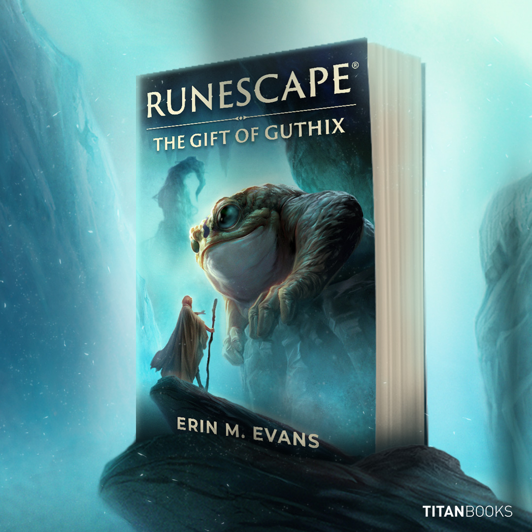 Lorehounds & bookworms unite!! 📚 RuneScape: The Gift of Guthix is out NOW 🥳 The first of 3 new novels from @TitanBooks & penned by @erinmevans, The Gift of Guthix tells an epic tale of magic, war & betrayal! 📍Find your copy here: rs.game/GiftofGuthix20…