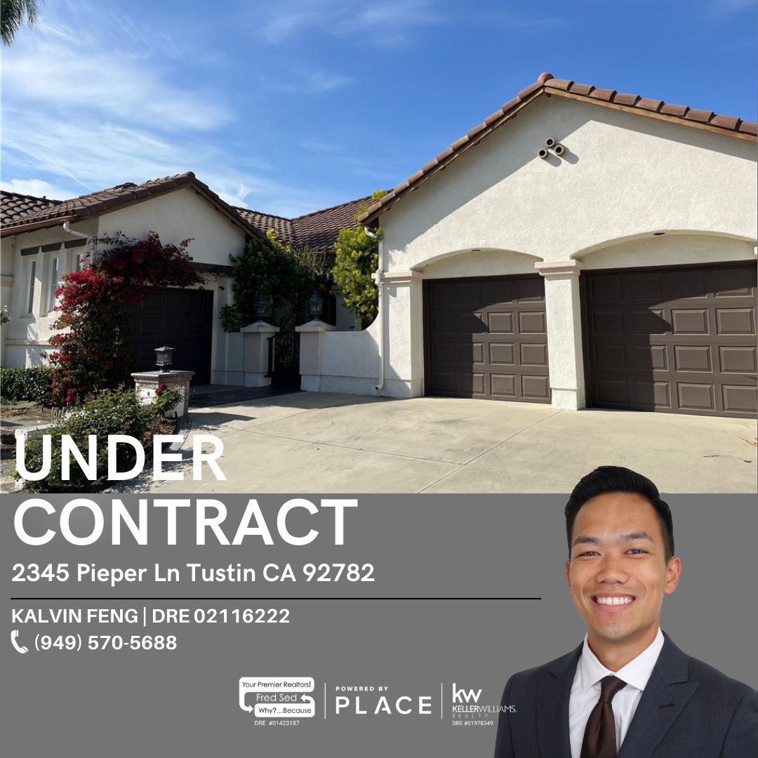 🏡 This elegant single-story 3 bed, 2 bath home in the prestigious gated community of Tustin Ranch is now under contract! 🎉 🌟 . . . #TustinRanchLiving #UnderContract #LuxuryHome