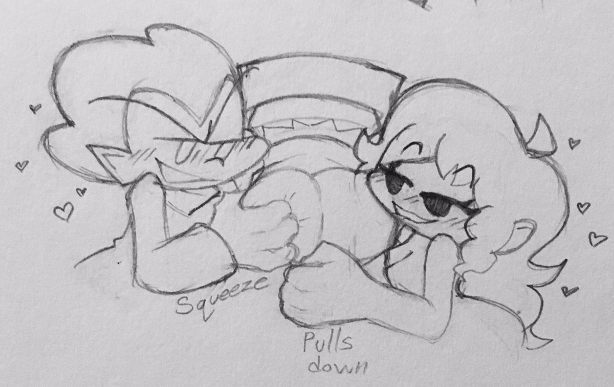 IcySugarCream's tweet photo. my oh my, what’s going on here?
(This one’s my favorite sketch so far) https://t.co/VtJ5KW0kdZ