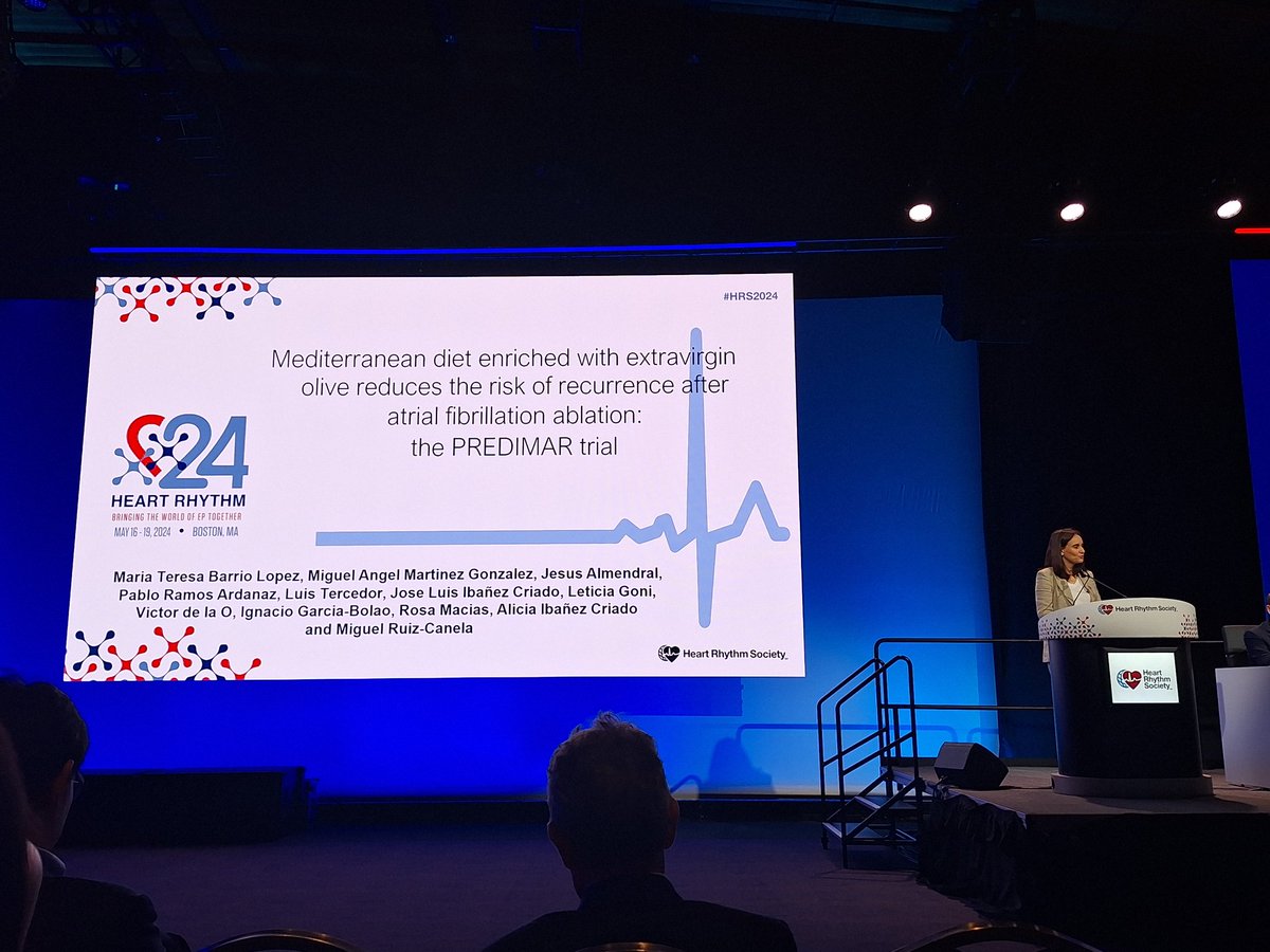 Eating Mediterranean to prevent AF!! #HRS2024